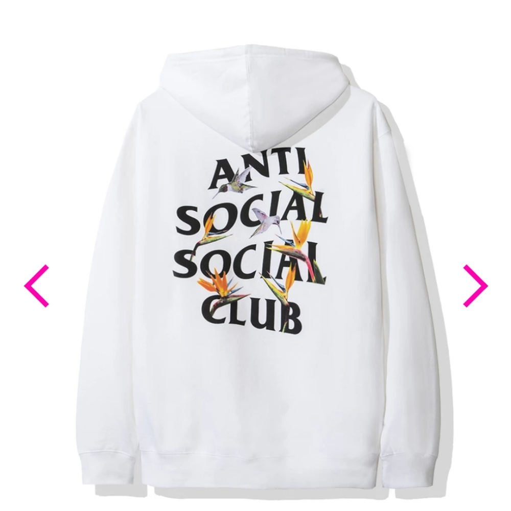 🌺SOLD🌺Anti Social Social Club Pair of Dice Hoodie L